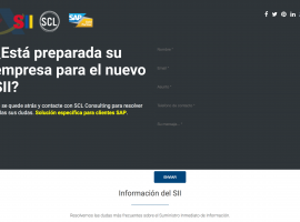 Creación landing page para un servicio específico