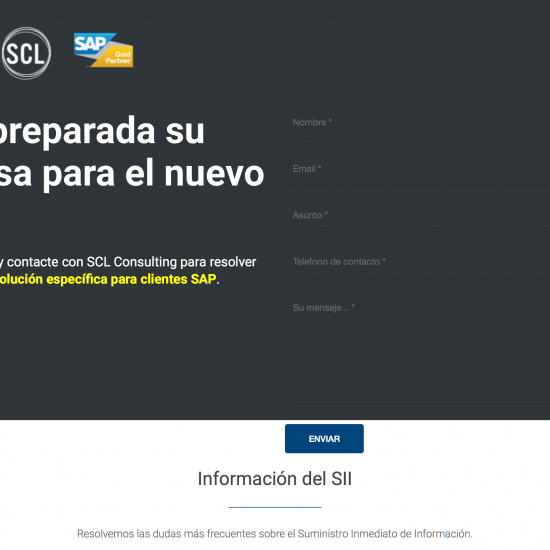 Creación landing page para un servicio específico