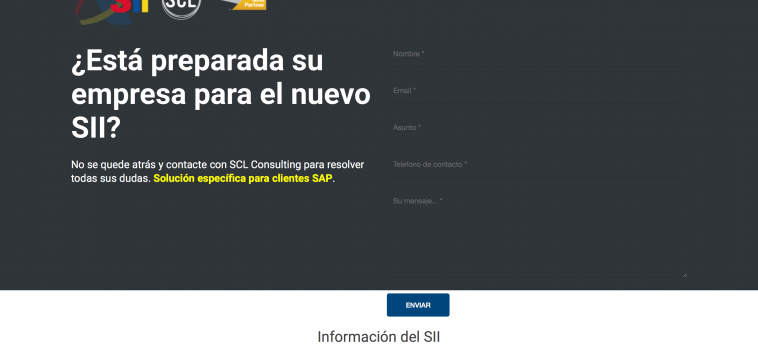 Creación landing page para un servicio específico