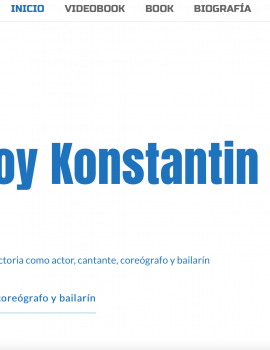 Creación web para perfil profesional